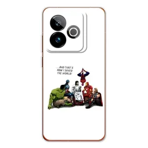 Чохли для Realme GT 7 (Для Християн) (Ісус супергерой)