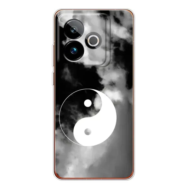 Чехол с рисунком «Инь-Янь» для Realme GT 7 Чехол с рисунком «Инь-Янь» для Realme GT 7