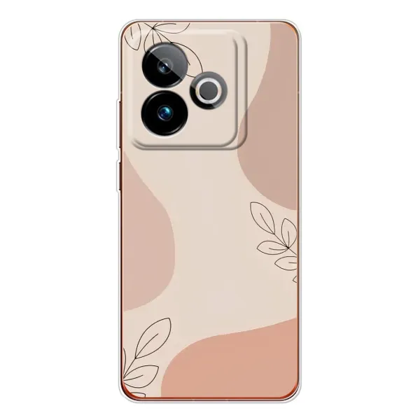 Чехол с рисунком «Коричневый фон» для Realme GT 7 Чехол с рисунком «Коричневый фон» для Realme GT 7