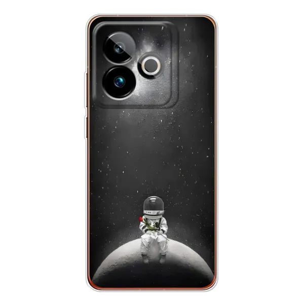 Чехол с рисунком «Космонавт романтик» для Realme GT 7 Чехол с рисунком «Космонавт романтик» для Realme GT 7