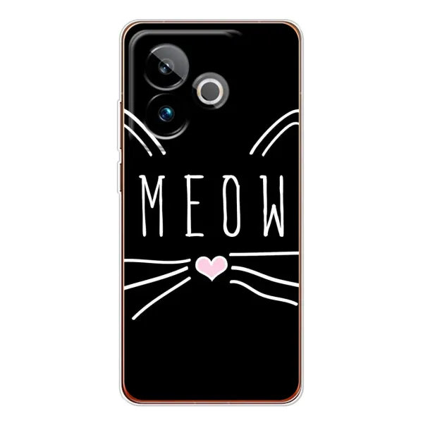 Чехол с рисунком «КОТИК MEOW» для Realme GT 7 Чехол с рисунком «КОТИК MEOW» для Realme GT 7