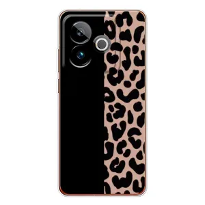 Чохол з леопардовим принтом на Realme GT 7 (Леопардовий фон)