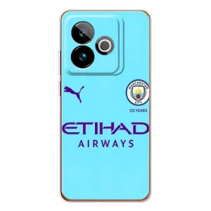 Силіконові Чохли з принтом Футбол на Realme GT 7 (Man City)