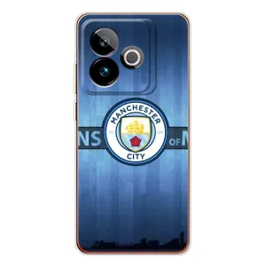 Силіконові Чохли з принтом Футбол на Realme GT 7 (ManCity)