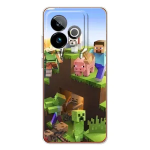 Чохли для Realme GT 7 (Персонажі МайнКрафт) (Майн-крафт)