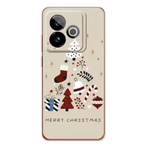 Чохол Санта Клаус для Realme GT 7 (Merry Christmas)
