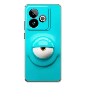 Чохли (ТПУ) (смішні стікери) для Realme GT 7 (Одноглазик)
