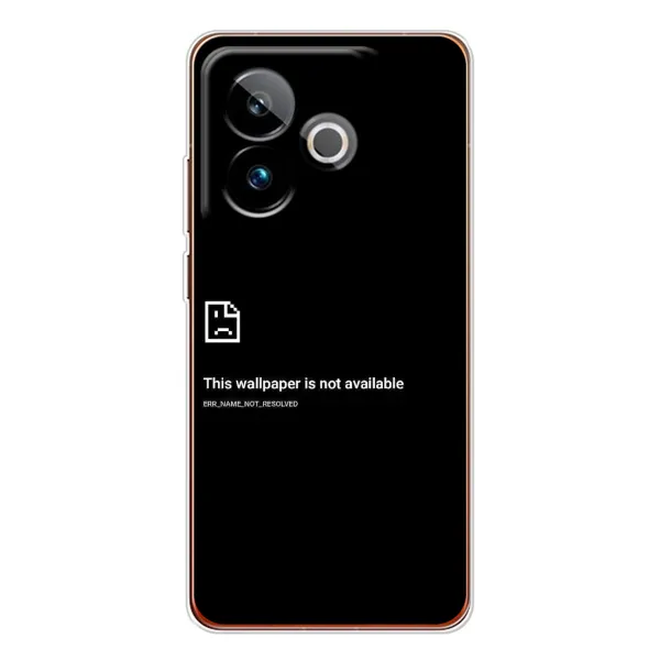 Чехол с рисунком «Ошибка» для Realme GT 7 Чехол с рисунком «Ошибка» для Realme GT 7
