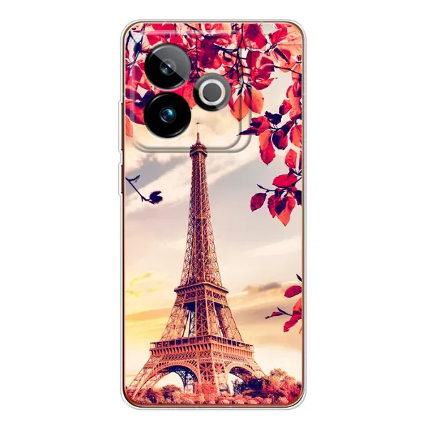 Чехол с рисунком «Paris photo» для Realme GT 7 Чехол с рисунком «Paris photo» для Realme GT 7
