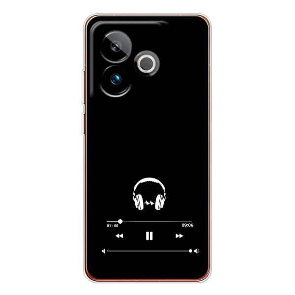 Чехол с рисунком «Плеер» для Realme GT 7 Чехол с рисунком «Плеер» для Realme GT 7
