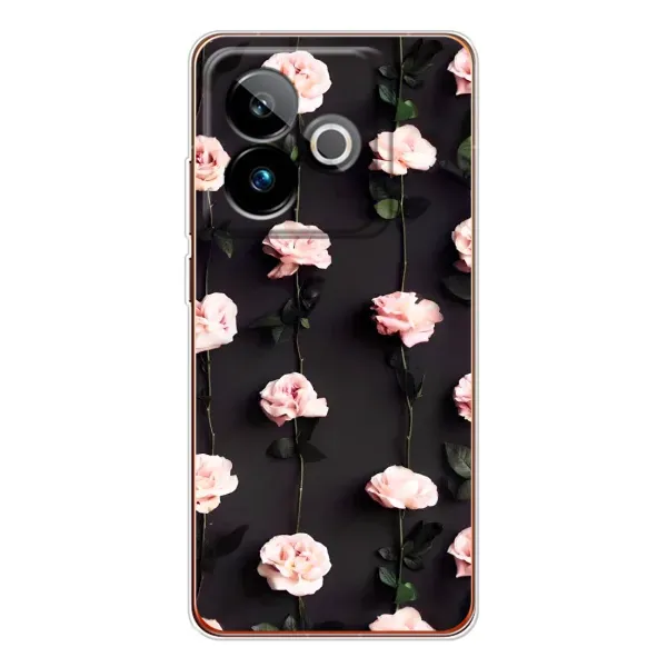 Чехол с рисунком «Розы» для Realme GT 7 Чехол с рисунком «Розы» для Realme GT 7