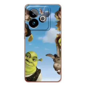Печатный чехол с принтом Шрек для Realme GT 7 (Герои Шрек)
