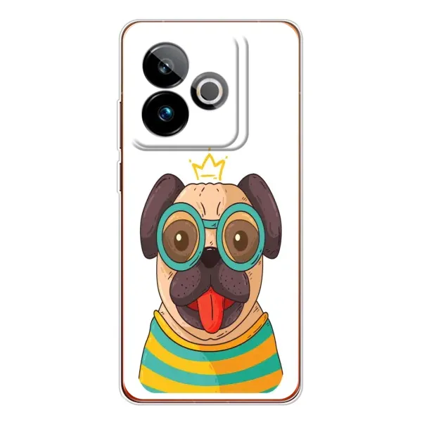 Чехол с рисунком «Собака Король» для Realme GT 7 Чехол с рисунком «Собака Король» для Realme GT 7