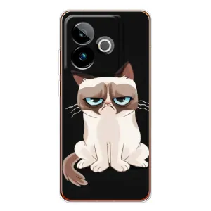 Чехол на тематику: Коты для Realme GT 7 (Взгляд кота)