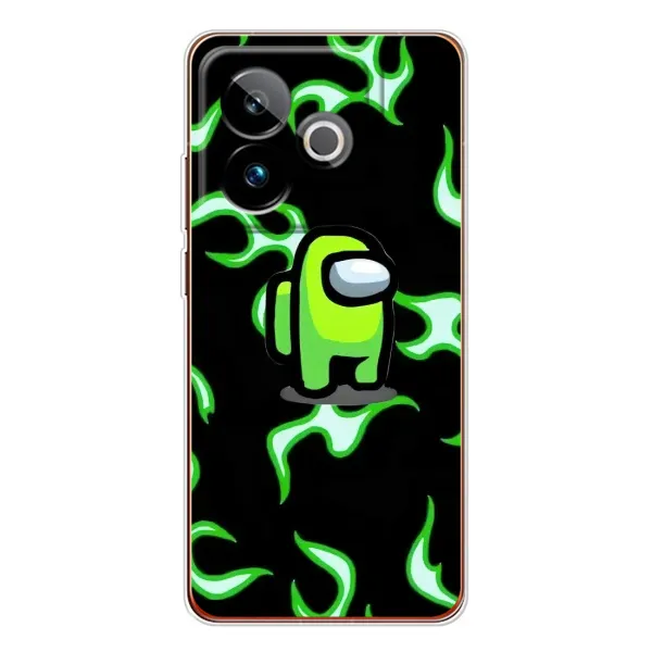 Чехол с рисунком «Яркий игрок» для Realme GT 7