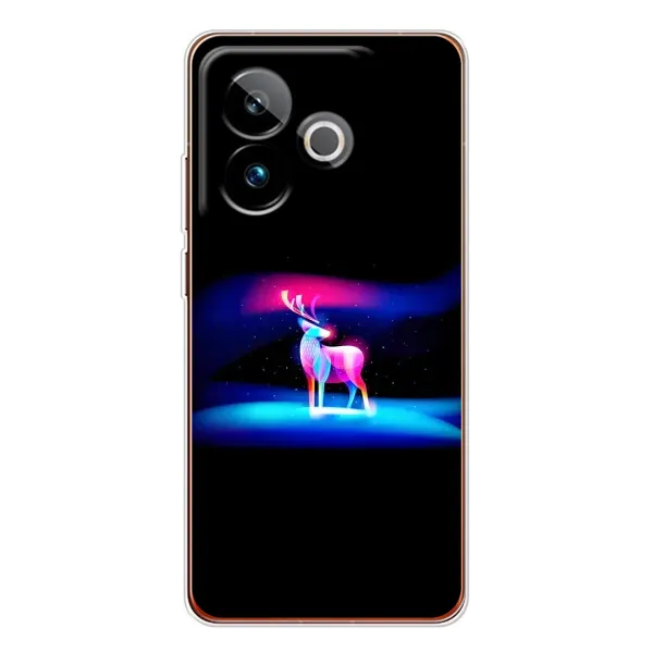 Чехол с рисунком «Яркий олень» для Realme GT 7 Чехол с рисунком «Яркий олень» для Realme GT 7