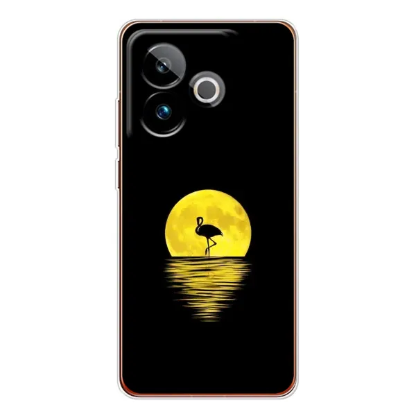 Чехол с рисунком «Желтый Закат» для Realme GT 7 Чехол с рисунком «Желтый Закат» для Realme GT 7