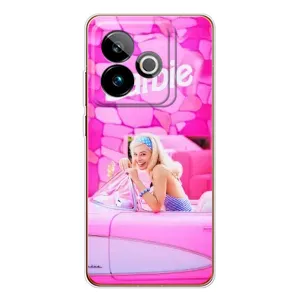 Силиконовый Чехол Барби Фильм на Realme GT 7 (Зставка)