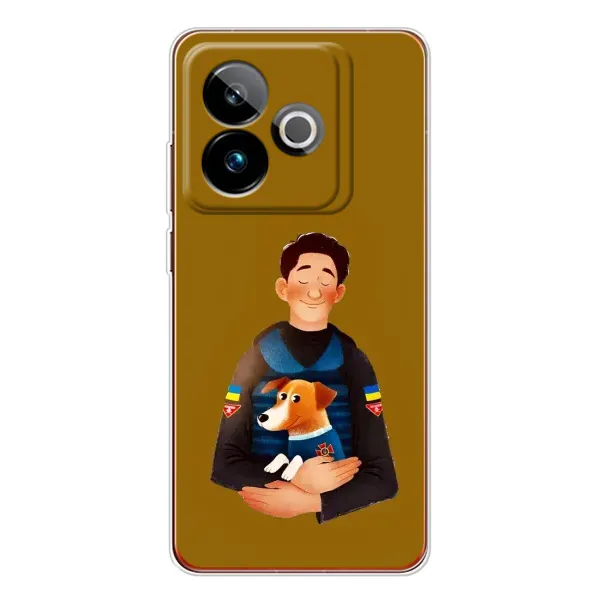 Чехол с рисунком «ЗСУ Патрон» для Realme GT 7