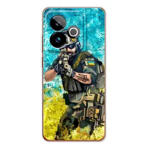ЗСУ Чехлы (TPU) для Realme GT 7 (ЗСУ Воин)