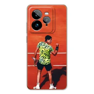 Чехлы с принтом Спортивная тематика для Realme GT 7Pro (Алькарас Теннисист)