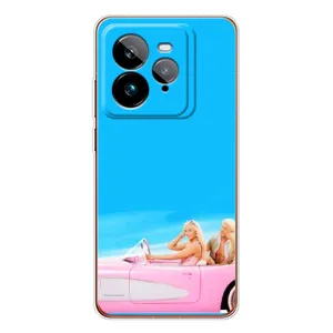 Силиконовый Чехол Барби Фильм на Realme GT 7Pro (Барби и Кен)