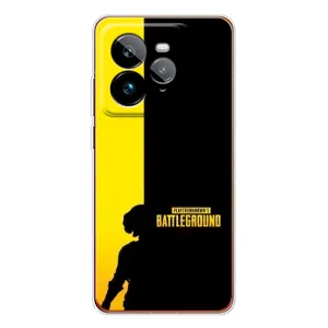 Чохол (TPU) з картинкою "Лого Пабг" на ДжіТі 7Про (Battlegrounds)