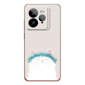 Чохол на тематику: Коти для Realme GT 7Pro (Білий котик)