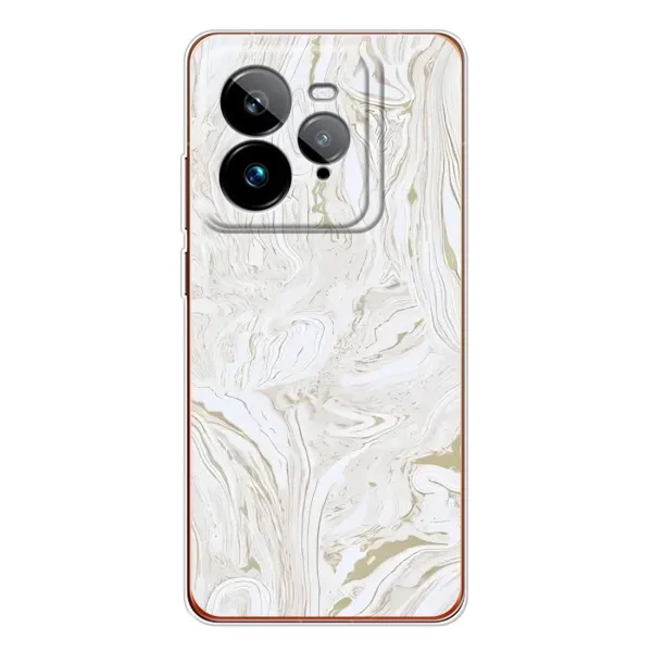 Чехол с рисунком «белый мрамор» для Realme GT 7Pro Чехол с рисунком «белый мрамор» для Realme GT 7Pro