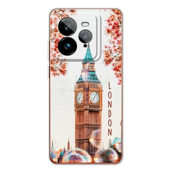 Чехол с рисунком «Часы Лондон» для Realme GT 7Pro Чехол с рисунком «Часы Лондон» для Realme GT 7Pro