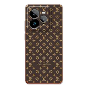Чехол Стиль Louis Vuitton на Realme GT 7Pro (Фон Луи Виттон)
