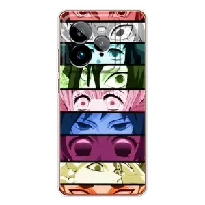 Силіконові чохлі з очіма Anime для ДжіТі 7Про (Очі Хашира)