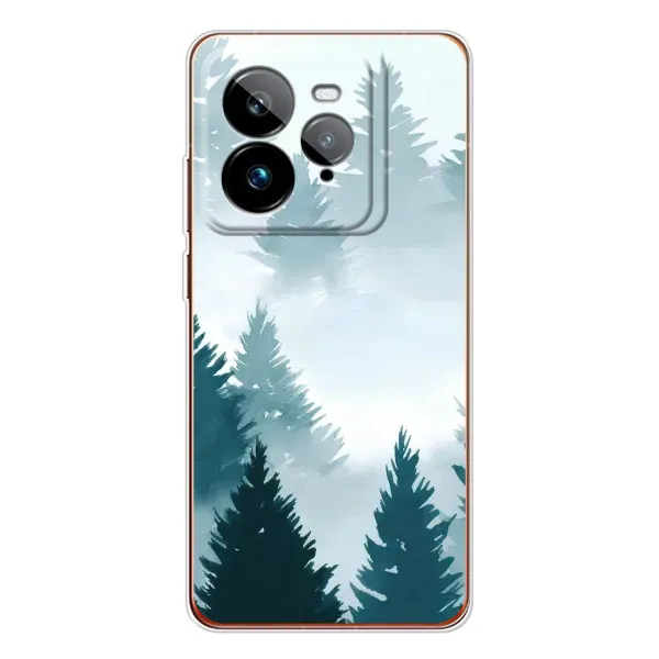 Чехол с рисунком «Горный лес» для Realme GT 7Pro Чехол с рисунком «Горный лес» для Realme GT 7Pro