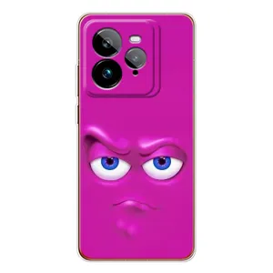 Силиконовые Чехлы (смешные стикеры) для Realme GT 7Pro (Хитрая мордочка)