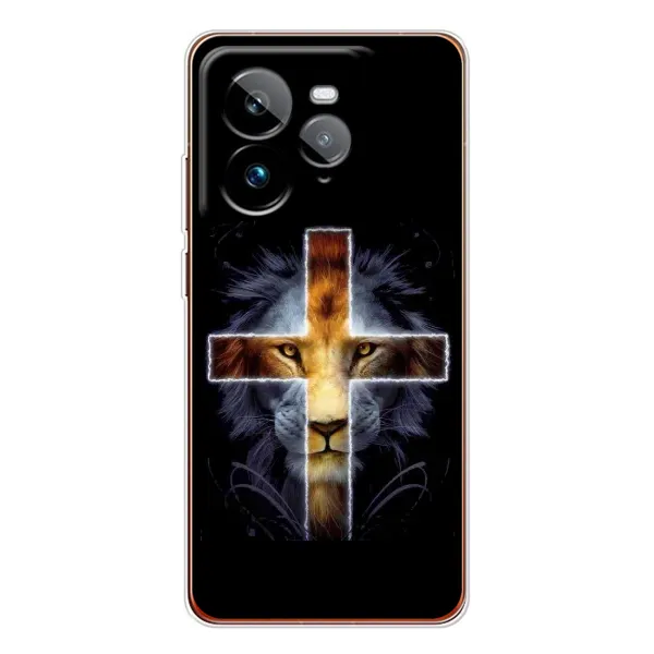 Чехол с рисунком «Иисус Лев» для Realme GT 7Pro Чехол с рисунком «Иисус Лев» для Realme GT 7Pro