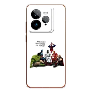 Чехлы для Realme GT 7Pro (Для Христиан) (Иисус супергерой)