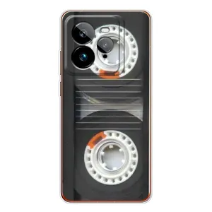 Чохол з Прикольним Принтом на Realme GT 7Pro (Касета магнітофону)