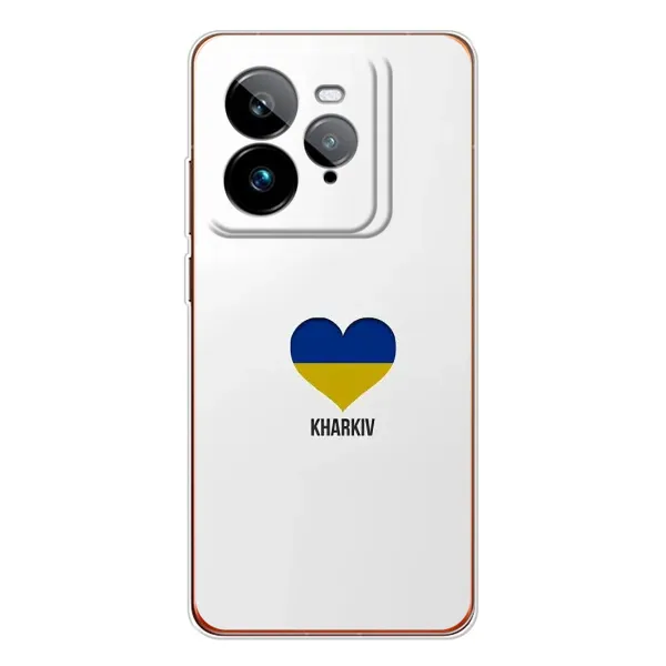 Чехол с рисунком «Kharkiv» для Realme GT 7Pro Чехол с рисунком «Kharkiv» для Realme GT 7Pro