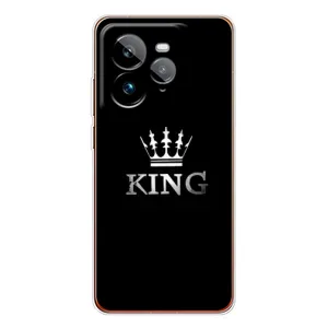 Чехол (Корона на чёрном фоне) для ДжиТи 7Про (KING)