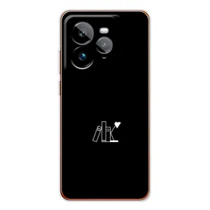 Чохол з картинками на чорному фоні для Realme GT 7Pro (Книжки)