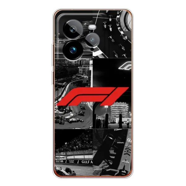 Чехол с рисунком «Коллаж Формула 1» для Realme GT 7Pro Чехол с рисунком «Коллаж Формула 1» для Realme GT 7Pro