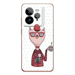 Чохол на тематику: Коти для Realme GT 7Pro (Кіт аристократ)