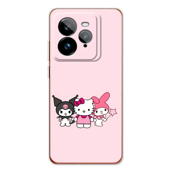 Чехол с рисунком «Куроми Мелоди Китти» для Realme GT 7Pro Чехол с рисунком «Куроми Мелоди Китти» для Realme GT 7Pro