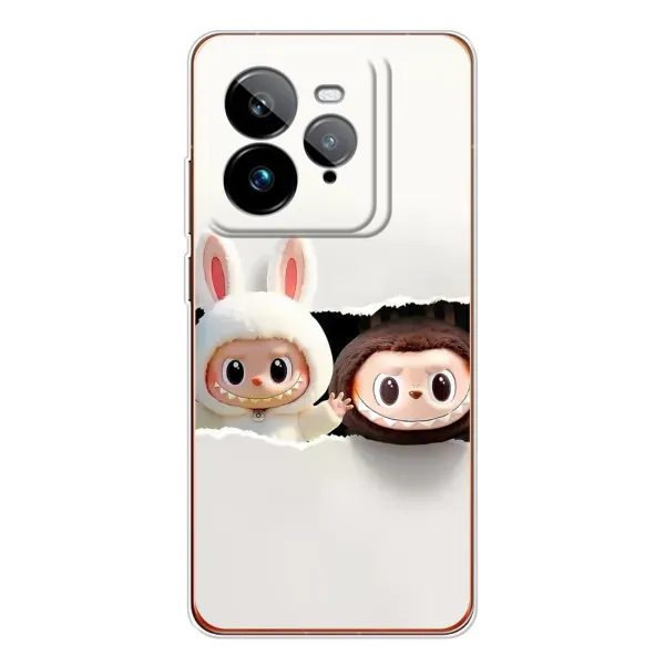 Чехол с рисунком «Фигурки Labubu» для Realme GT 7Pro Чехол с рисунком «Фигурки Labubu» для Realme GT 7Pro
