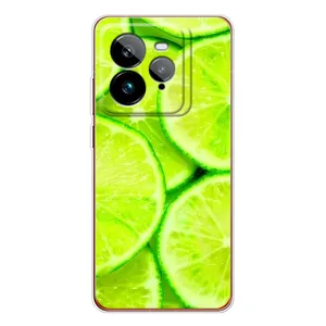 Чехол с изображением вкусной еды для Realme GT 7Pro (Лайм)