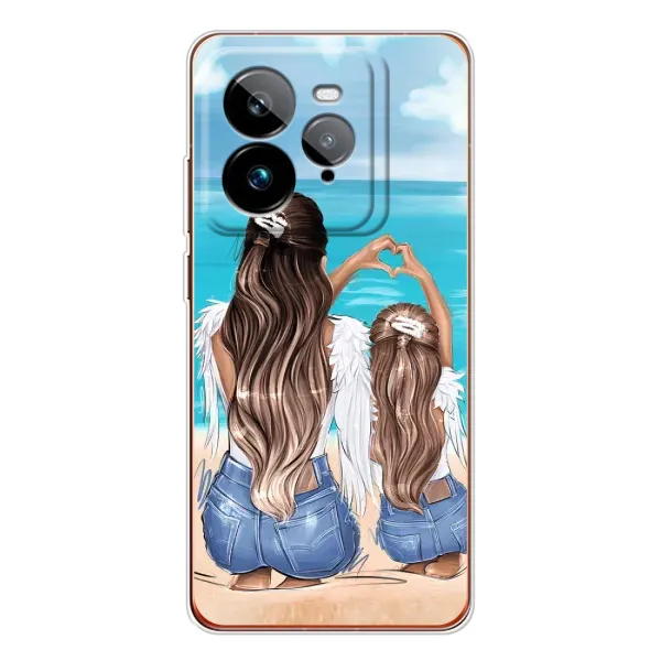 Чехол с рисунком «Мама и дочь» для Realme GT 7Pro Чехол с рисунком «Мама и дочь» для Realme GT 7Pro