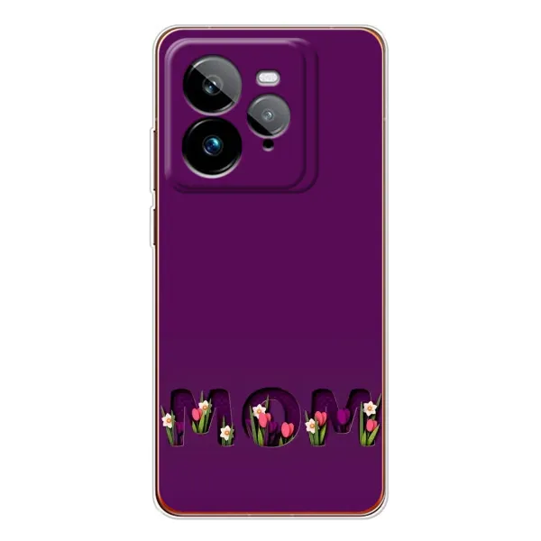 Чехол с рисунком «Мама с цветами» для Realme GT 7Pro Чехол с рисунком «Мама с цветами» для Realme GT 7Pro