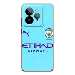 Силиконовые Чехлы принт Футбол на Realme GT 7Pro (Man City)