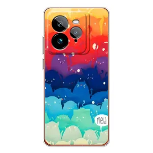 Силіконовий чохол з котиком для Realme GT 7Pro (Mew)
