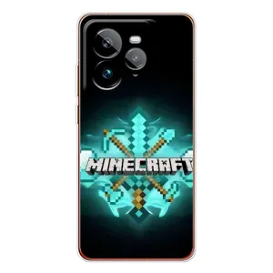 Чехол майнкрафт для Realme GT 7Pro (MineCraft 2)